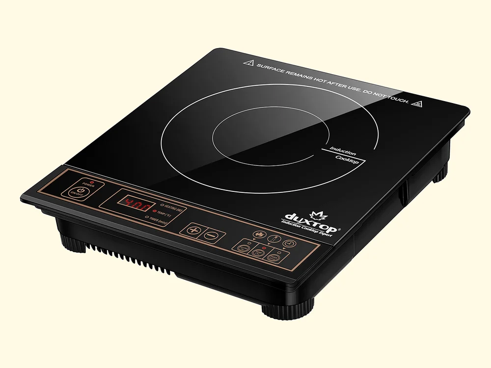 Duxtop 8100MC single induction cooktop, gold trim