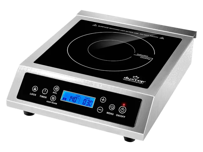 The stainless-bodied Duxtop P961LS commercial-style induction cooktop